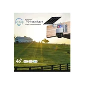 Ozmik CMR46 Güneş Panelli Sim Kart Ile Çalışan 4g+ Wi-Fi 5mp Outdoor Dış Mekan Güvenlik Kamerası thumbnail 5