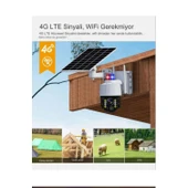 Ozmik CMR46 Güneş Panelli Sim Kart Ile Çalışan 4g+ Wi-Fi 5mp Outdoor Dış Mekan Güvenlik Kamerası thumbnail 8