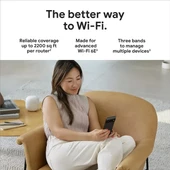 Google Nest Pro WiFi 6E Sistem - 1