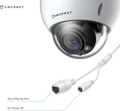 Amcrest 4K Optik Zoom IP Değişken Odaklı 8MP Dış Mekan Güvenlik Kamerası - 6