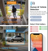 Amcrest 8MP Dış Mekan PTZ POE IP Kamera ve Pant Tilt Zoom - 3