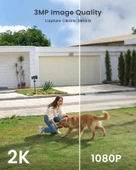 ieGeek Kablosuz Pille Çalışan WiFi Güvenlik Kamerası - 1