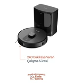 Grundig VCR 7330 Çöp İstasyonlu Akıllı Robot Süpürge thumbnail 6