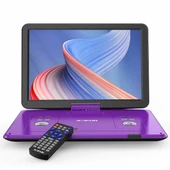 BOIFUN Taşınabilir DVD Oynatıcı 15.6" Geniş HD Ekran - 1