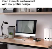 Spigen MagFit Duo 2in1 MagSafe & Apple Watch ile Uyumlu Stand Dock Ünitesi - 3