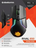 SteelSeries Rival 650 Quantum Kablosuz Oyuncu Mouse - 11