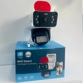 O-KAM 3041 Wifi 6MP Dual Lens ( Sabit + Hareketli) Sirenli Kişi Takibi Türkçe Gece Görüş thumbnail 5