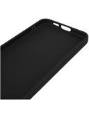 Samsung Galaxy A06 Kılıf Kamera Korumalı Esnek Mat Renkli Standart Siyah Silikon Kapak - 3