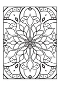 Çocuklar İçin Mandala Boyama Fasikülü (50 Seçilmiş Mandala) - 2