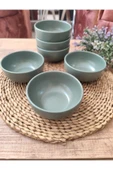 Yeşil bulut 12 cm kase corma kasesi mat yesil - 3