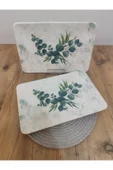 Okaliptüs siera kayık tabak 31 cm 2 adet - 1