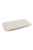 Mat Krem Siera Kayık Tabak 33 Cm 2 Adet - 2