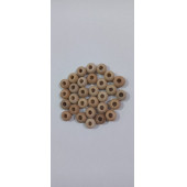 Ahşap Sade Makrome Boncuk 50gr 10mm - 1