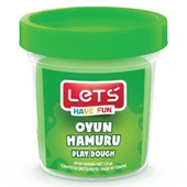 Lets Oyun Hamuru 115 Gr Yeşil - 4 adet - 1