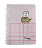 Keskin Color Pusheen A6 80 Yaprak Çizgili Spiralli Bloknot Not Defteri Lisanslı - 3 adet - 1
