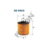 03C115562 YAĞ FİLTRESİ VAG A3 GO5 JET3 PAS PO4 TIGUAN CORD2 IBIZA4-5 LEON2 03- OE650/2 - 1