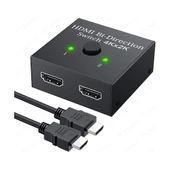 HDMI Switch → 4K 3D Destekli HDMI Switch – 2 Giriş 1 Çıkış veya 1 Giriş 2 Çıkış - 2