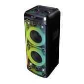ACS-5 100W Güçlü Bluetooth Hoparlör | 2x2 10” İnç Speaker RGB LED Işıklı Parti ve Karaoke Hoparlörü - 1
