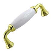 Kapıdağı Porselen Metal Kulp 96 mm Mobilya Çekmece Mutfak Dolabı Dolap Kapak Kulpları Kulb Kulpu thumbnail 4