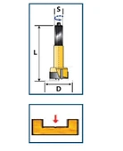 RESİSTE 15X70 SOL ÇOKLU DELİK MENTEŞE MATKABI - 2