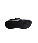 YAZKIŞ Kadın Siyah Çift Örgü Yanı Ve Tabanı Taşlı Bağcıksız Kalın Taban Fashıon Günlük Spor Ayakkabı thumbnail 4