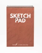 Fanart Academy Üstten Spiralli A5 Sketch Pad 80gr 50yp - İstanbul Kırmızısı - 1