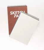 Fanart Academy Üstten Spiralli A5 Sketch Pad 80gr 50yp  - Akdeniz Mavisi thumbnail 2