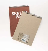 Fanart Academy Üstten Spiralli A5 Sketch Pad 80gr 50yp  - Akdeniz Mavisi thumbnail 4