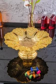 8 Güllü Altın Renk Şekerlik Çikolatalık Meyvelik Kurabiyelik - 3