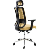 // Comford Plus Dark Grey Ofis Koltuğu Makam Koltuğu Çalışma Koltuğu - 6