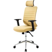 // Comford Plus Dark Grey Ofis Koltuğu Makam Koltuğu Çalışma Koltuğu - 4