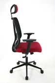 ZEON | COMFORT Ofis koltuğu Çalışma Koltuğu |Kırmızı |Siyah Yıldız Ayak - 3