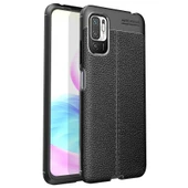 Xiaomi Poco M3 Pro Kılıf Zore Niss Deri Desenli Silikon Kılıf thumbnail 4