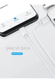 giyitec Samsung Galaxy A73 5G Uyumlu Hızlı Şarj / Data Kablosu 3.0A 25W PD Teknolojisi - 5
