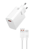 giyitec OPPO A78 A95 A96 5G F19 Find N Uyumlu 33W Süper Hızlı Şarj Aleti Seti Adaptör Usb to Type-c Kablo thumbnail 1