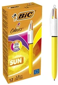 Bic 4 Colour Sun 4 Renkli Tükenmez Kalem - Pastel Renkler - 3