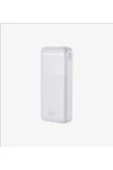 Linktech EP92 STRONG Uyumlu POWERBANK Telefon Tablet ve Daha Fazlası İçin 18000 mAh BEYAZ - 1