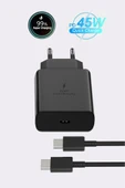 giyitec Tecno Phantom V Fold V Flip 5G Uyumlu 45W Turbo Hızlı Şarj Aleti Cihazı Seti PD - 1