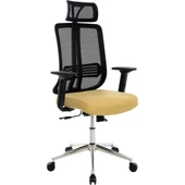 Comford Yellow Ofis Koltuğu Makam Koltuğu Çalışma Koltuğu - 2