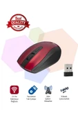 Kablosuz Wireless Optik Mouse MS 85 1600 dpi 4 Renk - 1