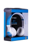 Syrox Mikrofonlu Kablolu Kulaklık Ekstra Bass MAVİ (BLUETOOTH ÖZELLİĞİ YOKTUR) - 1