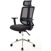 Comford Black Ofis Koltuğu Makam Koltuğu Çalışma Koltuğu - 6