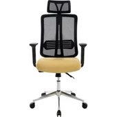 Comford Yellow Ofis Koltuğu Makam Koltuğu Çalışma Koltuğu - 1