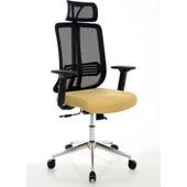 Comford Yellow Ofis Koltuğu Makam Koltuğu Çalışma Koltuğu - 4