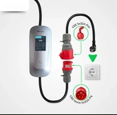 CksEnerji 22 kW Taşınabilir Hızlı Araç Şarj İstasyonu Çanta ve Dönüştürücü Hediyeli - 4