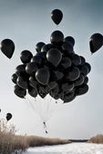 Beysüs Siyah Lateks Balon 20 adet 12inç - 3