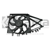 1341334-9129965 RADYATÖR FAN MOTORU VE DAVLUMBAZI (1341334) OPEL CORSA-C (1.7DTI) 01- / COMBO-C (1.7DTI) 01- İTHAL - 1