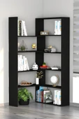 Moonlife Office Dekoratif Kitaplık Siyah - 2