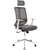 Comford White Ofis Koltuğu Makam Koltuğu Çalışma Koltuğu - 4