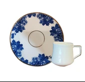 Evaliza King Flower 130ML 6 Kişilik Çay Fincan Takımı - 1